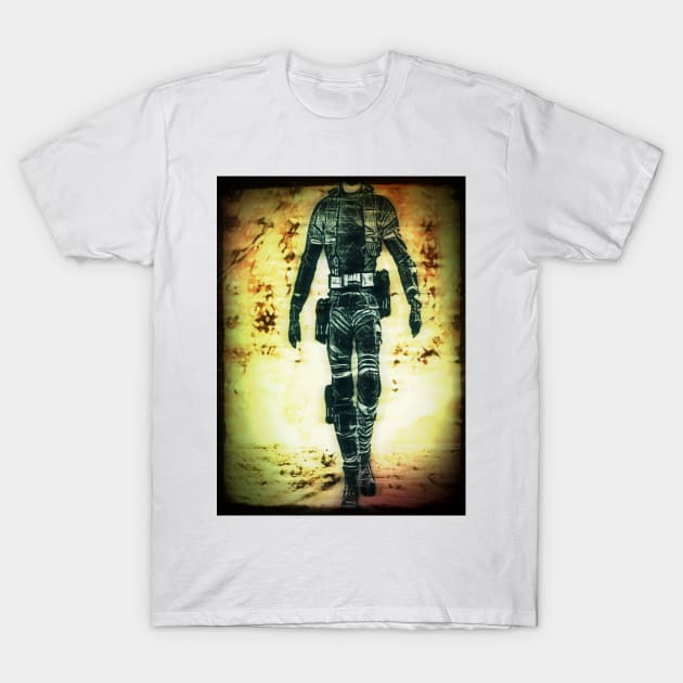 winter soldier poster, digital art T-Shirt by TriForceDesign